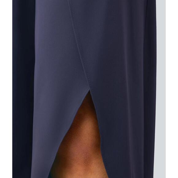 NWT Halara Breezeful High Waisted Palazzo Flowy Wide Leg Pants Size Large Petite - Picture 10 of 11